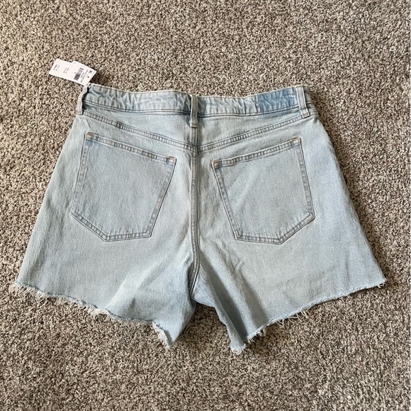 Abercrombie & Fitch Light Blue Jean Shorts - Picture 3 of 3